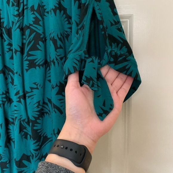 Anthropologie Akemi and Kin Teal Blouse XS - Picture 6 of 6